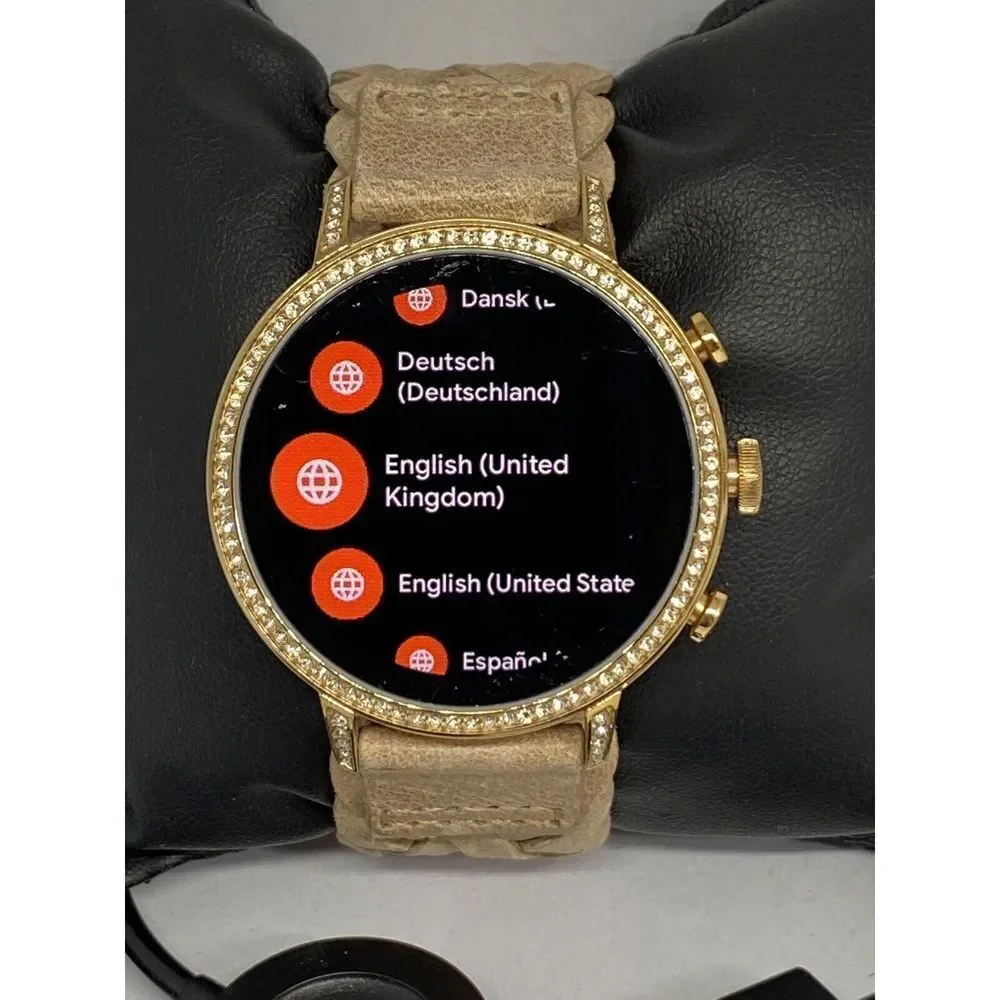 Fossil Gen 4 Authentic Genuine Digital Dial Smart Wrist Watch FTW6011 LT750